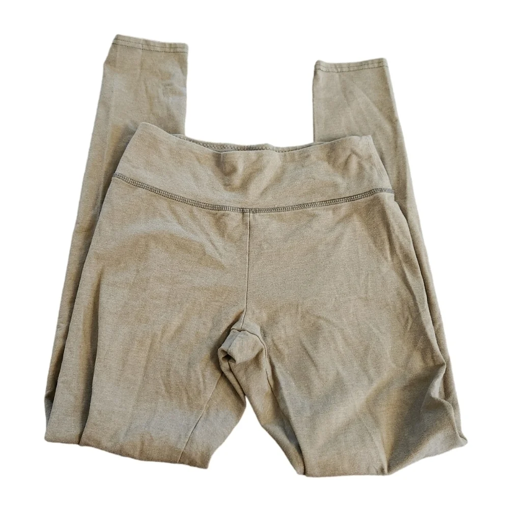 Aerie Heathered Green Leggings Medium
